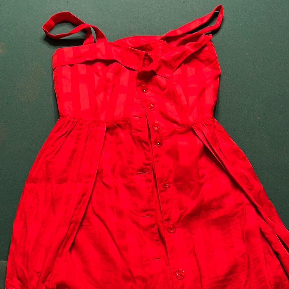 Marc by Marc Jacobs red sun dress